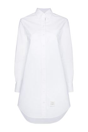 buttoned cotton shirt dress Thom Browne | FDS001EF0313100